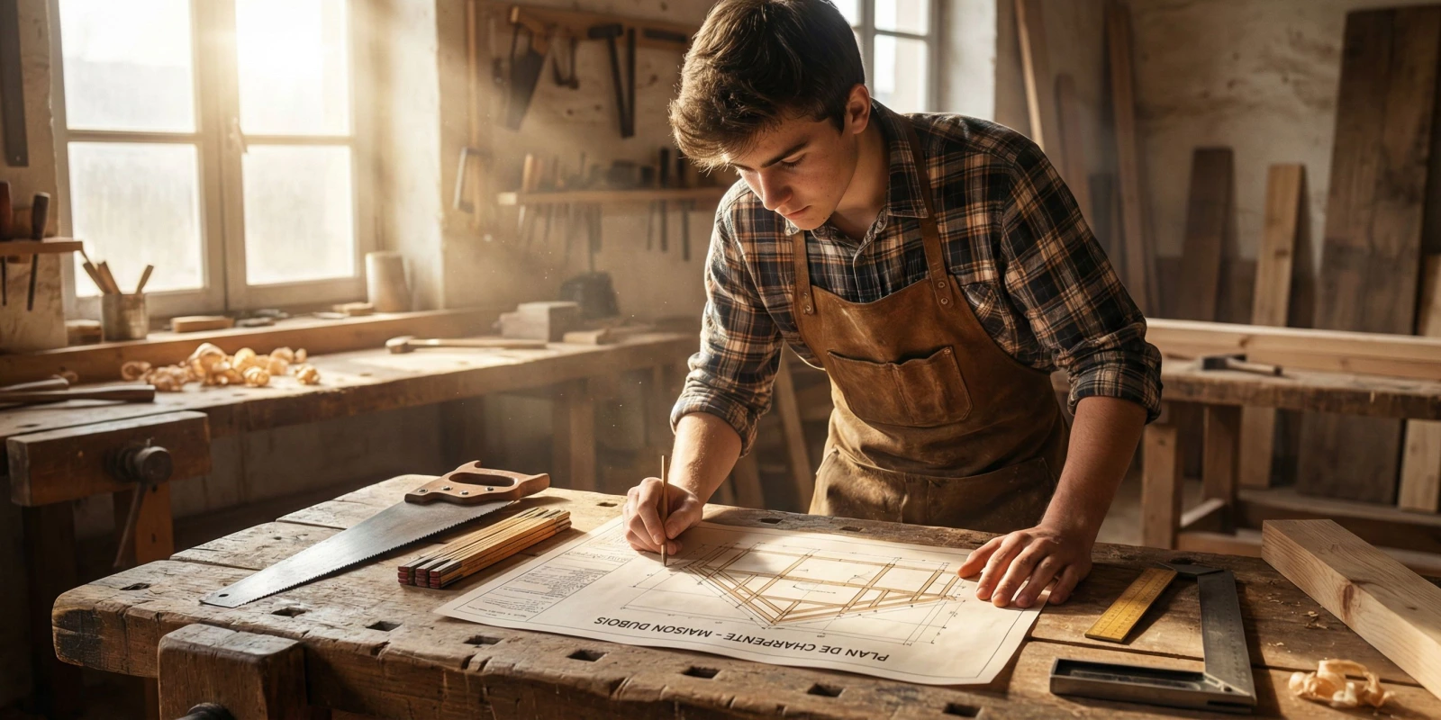 Passer le CAP Charpentier en Candidat Libre : Inscription, Préparation, Conseils