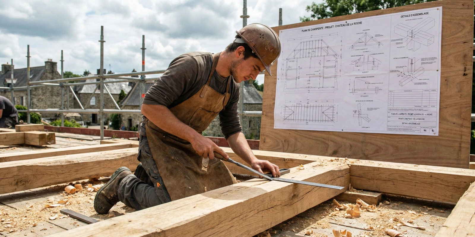 Épreuves du CAP Charpentier Bois : EP1, EP2, EP3 Expliquées (Coefficients, Durée, Conseils)